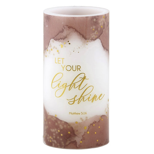 LED Candle Let Your Light Shine - The Christian Gift Company