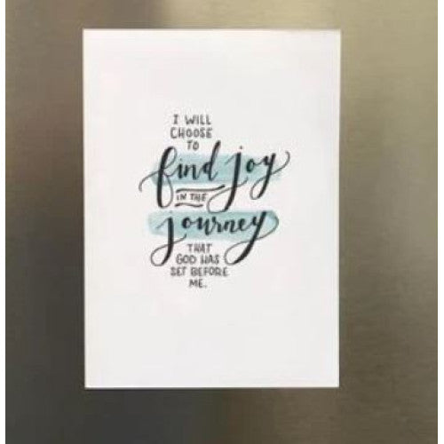 Magnet I Will Choose To Find Joy - The Christian Gift Company