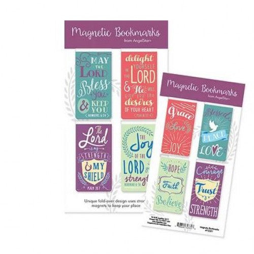 Grace Love Joy Magnetic Bookmarks - The Christian Gift Company