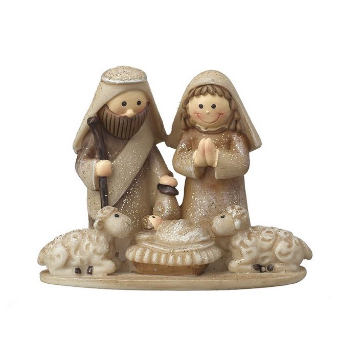 Mary & Joseph Small Nativity Scene - The Christian Gift Company