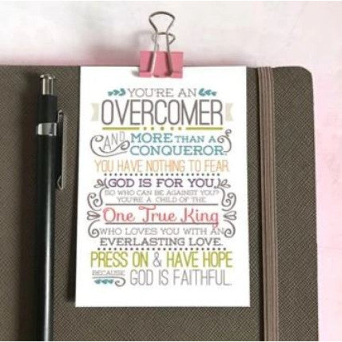 Mini Card: Overcomer - The Christian Gift Company