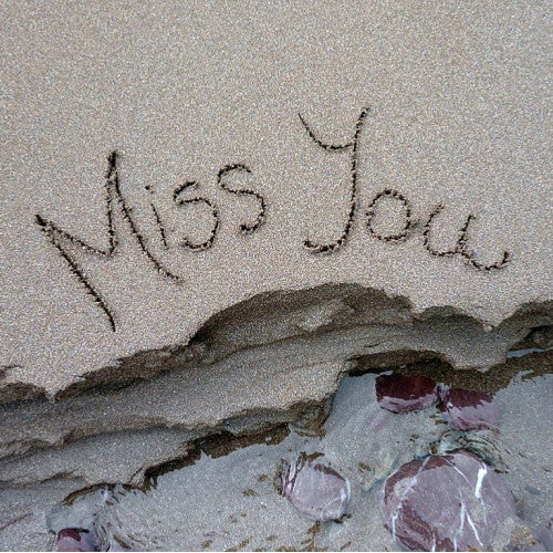 Miss You Sand Card - The Christian Gift Company