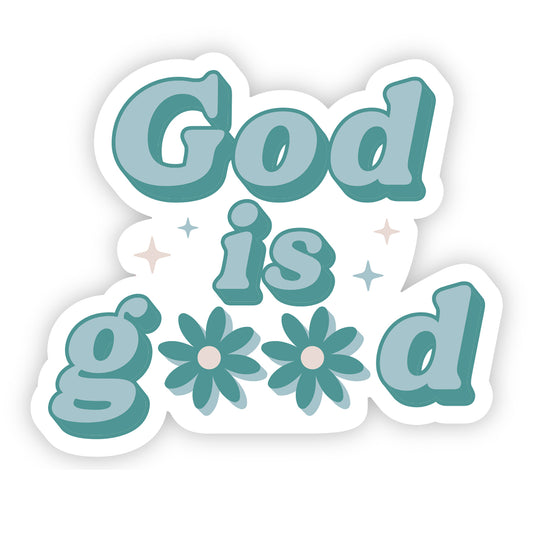 Vinyl Sticker – God Is Good - The Christian Gift Company