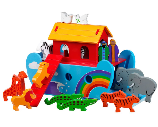 Small rainbow Noah's ark | The Christian Gift Company