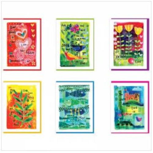 Pack Of 6 Assorted Cards - The Christian Gift Company