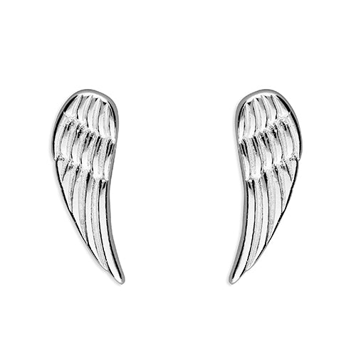 Simple Angel Wing Earrings - The Christian Gift Company