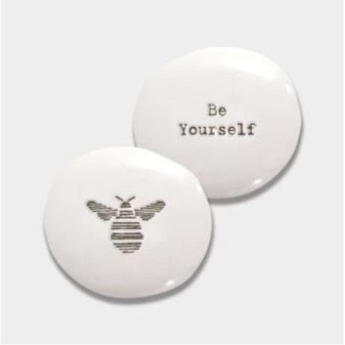 Porcelain Pebble - Bee Yourself - The Christian Gift Company