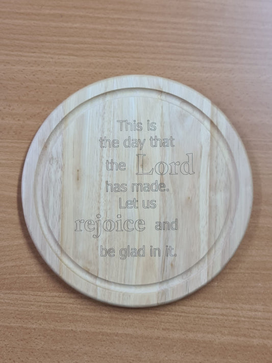 Bread Board - This Is The Day Rejoice - The Christian Gift Company