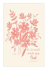 Sharing Card - It Is Well - The Christian Gift Company