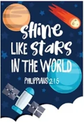 Shine like stars notebook - The Christian Gift Company