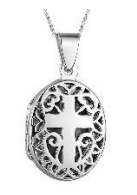 Cross Cage Locket