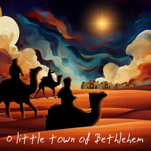 O little Town Christian Christmas Cards - The Christian Gift Company