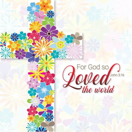 So Loved Christian Easter Cards (pack of 5)