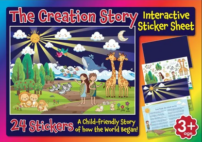 Creation Story Interactive Sticker Sheet