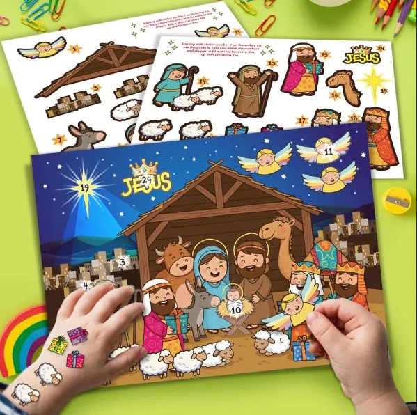 Christmas Story Interactive Advent Calendar - The Christian Gift Company