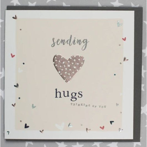 Sending Hugs Thinking Of You Card - The Christian Gift Company