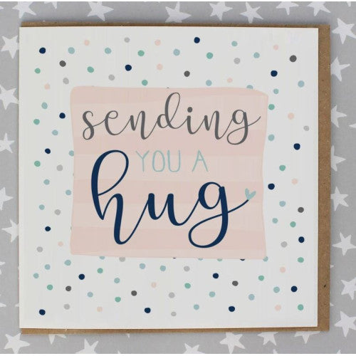 Sending You A Hug Card - The Christian Gift Company