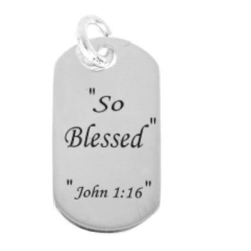 So Blessed Pendant - The Christian Gift Company