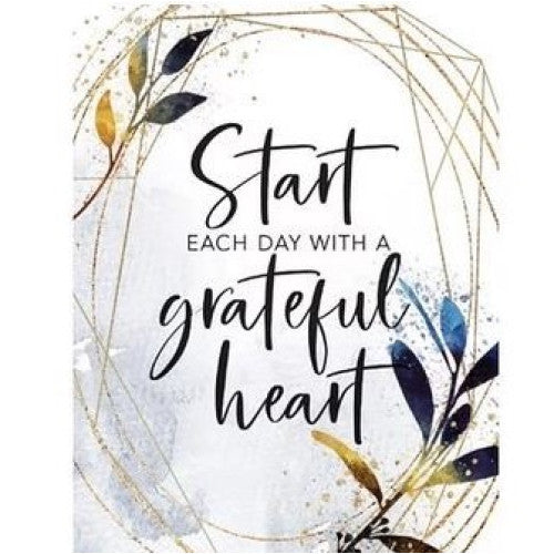 Start Each Day With A Grateful Heart Magnet - The Christian Gift Company