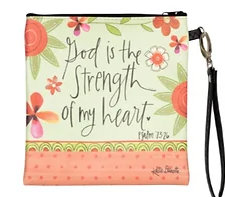 Strength Of My Heart Square Bag - The Christian Gift Company