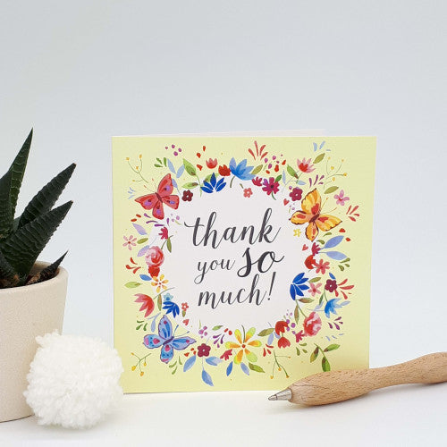Thank You So Much Card - The Christian Gift Company
