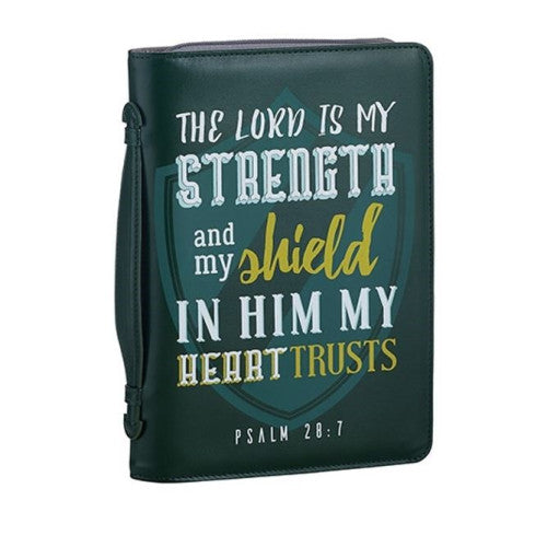 The Lord Is My Strength Bible Cover - The Christian Gift Company