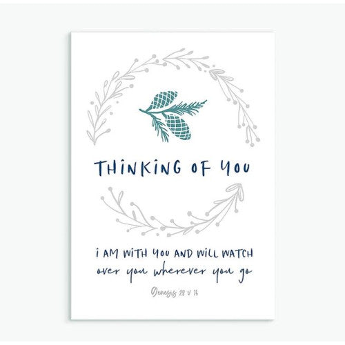 Thinking Of You Calm Range Card - The Christian Gift Company