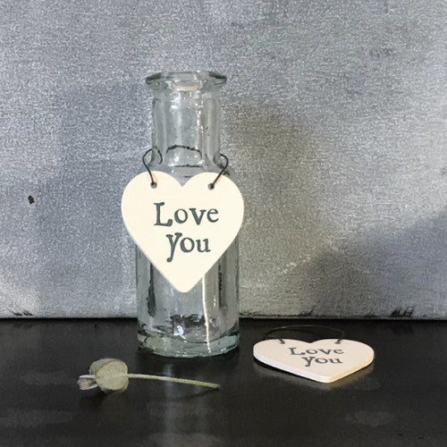 Little Wooden Love You Heart - The Christian Gift Company