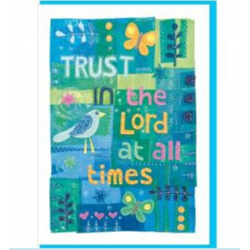 Trust In The Lord Greetings Card - The Christian Gift Company
