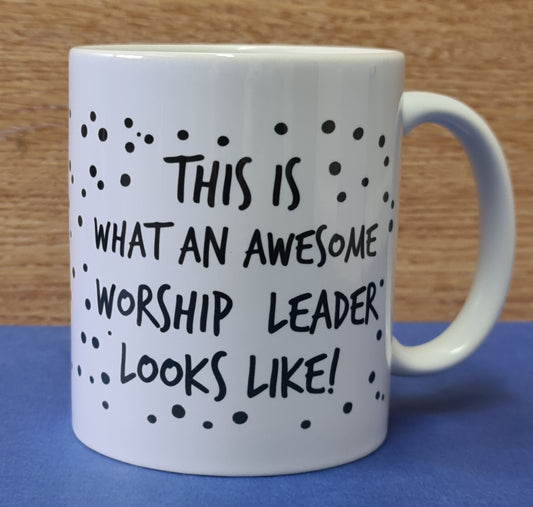 Awesome Worship Leader Mug - The Christian Gift Company