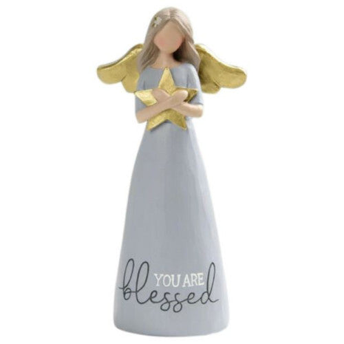 You Are Blessed Standing Angel Ornament - The Christian Gift Company