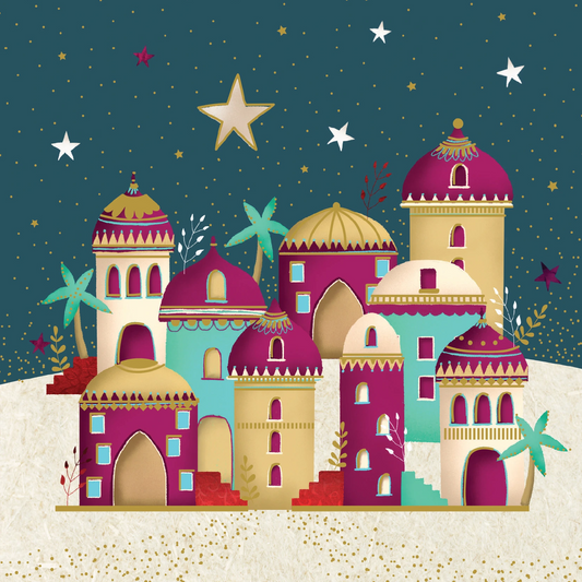 Bethlehem Town (Pack of 10) - The Christian Gift Company