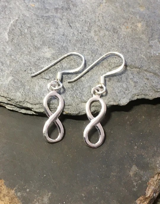 Infinity Earring 16mm drop - The Christian Gift Company