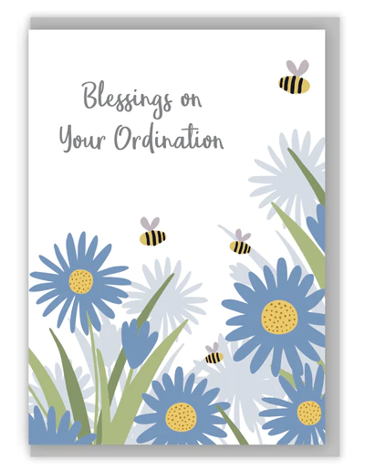 Blessings on your Ordination greeting card - The Christian Gift Company