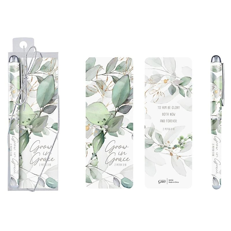 Grow In Grace Pen & Bookmark