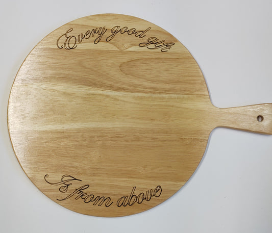 Every Good Gift Pizza Board - The Christian Gift Company