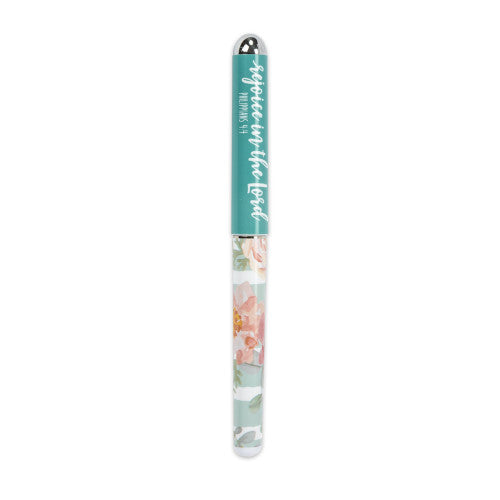 Roller Ball Pen Rejoice in The Lord - The Christian Gift Company