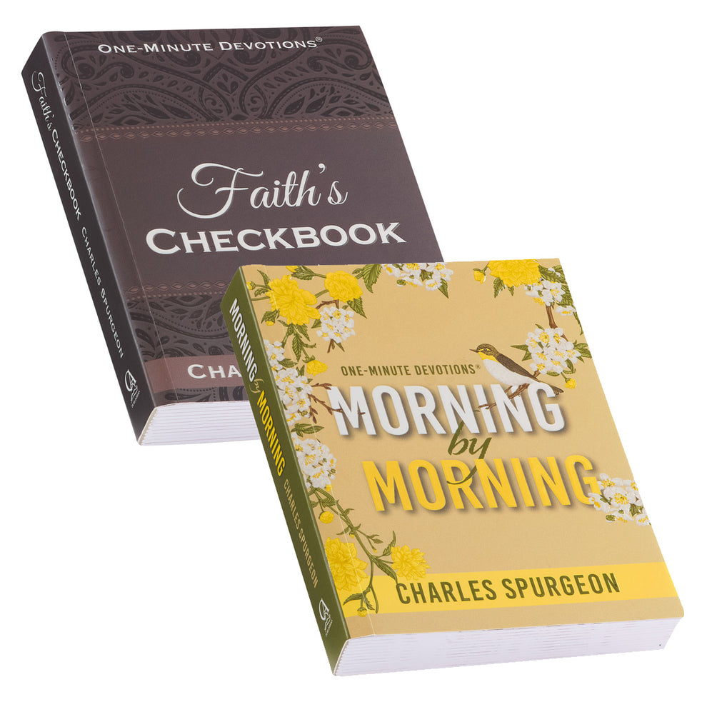 Charles Spurgeon Morning by Morning / Faith's Checkbook Bundle | The ...