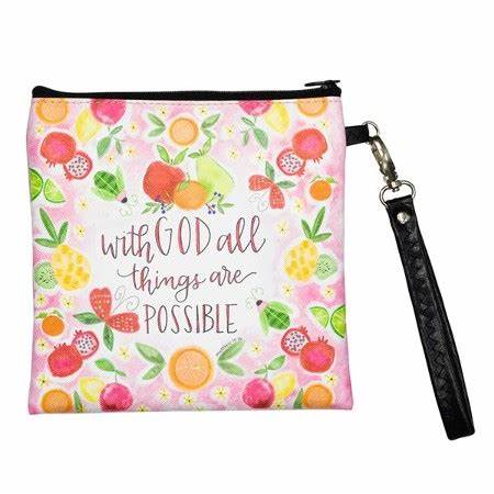 With God Square Bag - The Christian Gift Company