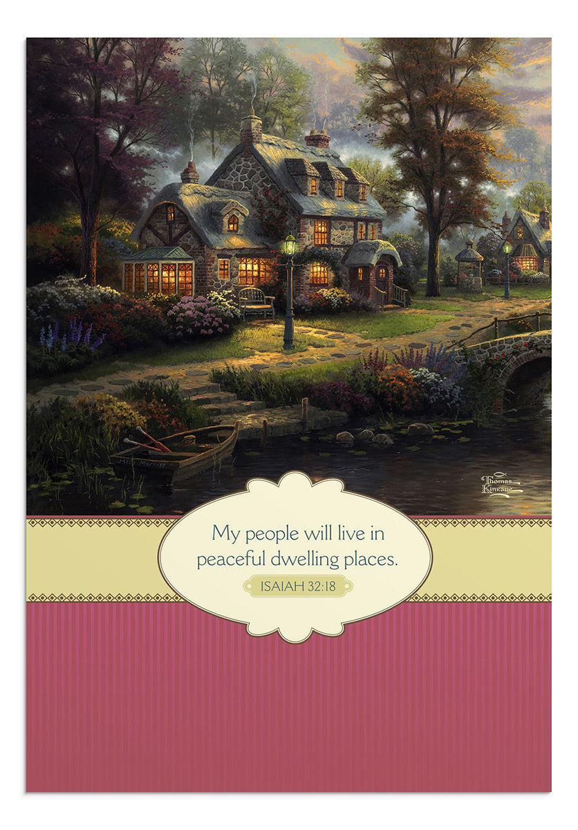 Thomas Kinkade - Thinking of You - 12 Boxed Cards - The Christian Gift Company