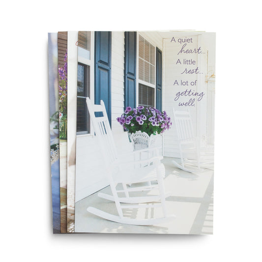 Get Well - Sunny Days - 12 Boxed Cards - The Christian Gift Company