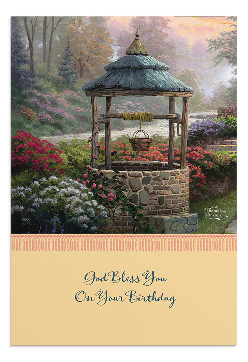 Thomas Kinkade - Birthday - 12 Boxed Cards - The Christian Gift Company