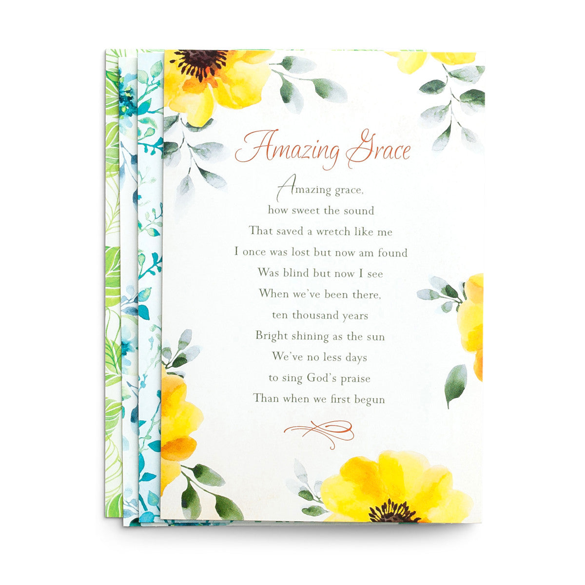 Sympathy - Hymns - 12 Boxed Cards, KJV - The Christian Gift Company