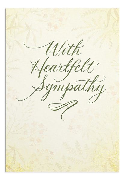 Sympathy - Simply Stated - 12 Boxed Cards - The Christian Gift Company