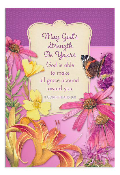 Nature's Blessing - Get Well - 12 Boxed Cards - The Christian Gift Company