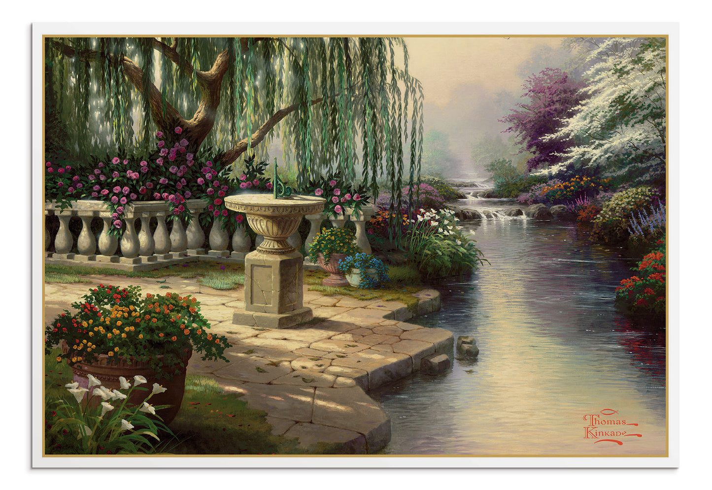 Thomas Kinkade - Thank You - 12 Boxed Cards, KJV - The Christian Gift Company