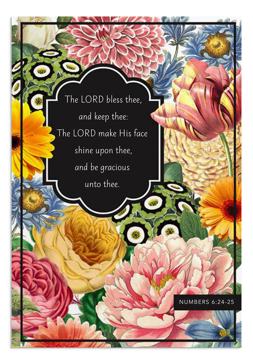 Thinking of You - Abundant Blessings - 12 Boxed Cards, KJV - The Christian Gift Company