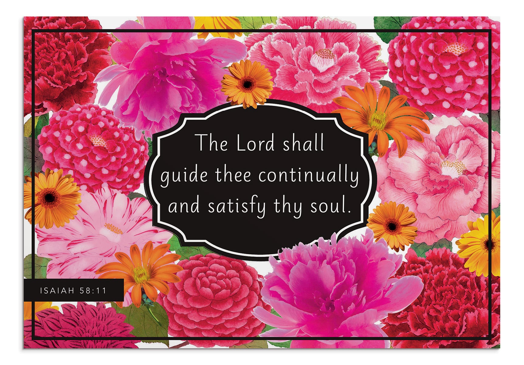 Thinking of You - Abundant Blessings - 12 Boxed Cards, KJV - The Christian Gift Company