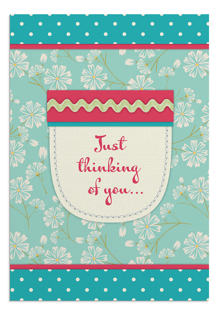 Thinking of You - Pockets of Inspiration - 12 Boxed Cards, KJV - The Christian Gift Company