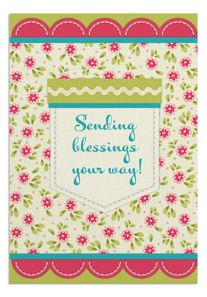 Thinking of You - Pockets of Inspiration - 12 Boxed Cards, KJV - The Christian Gift Company